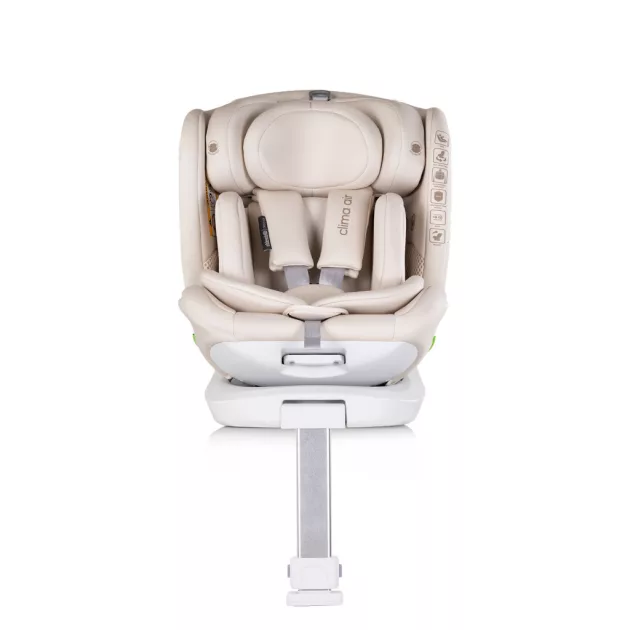 Chipolino Clima Air I-Size autósülés 40-150cm - biscotta