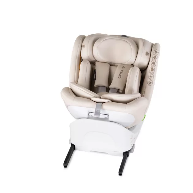Chipolino Clima Air I-Size autósülés 40-150cm - biscotta