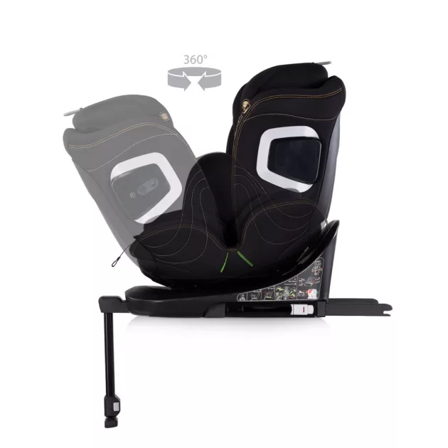 Chipolino Clima Air I-Size autósülés 40-150cm - blackberry