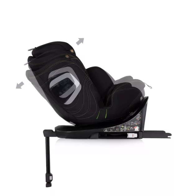 Chipolino Clima Air I-Size autósülés 40-150cm - blackberry