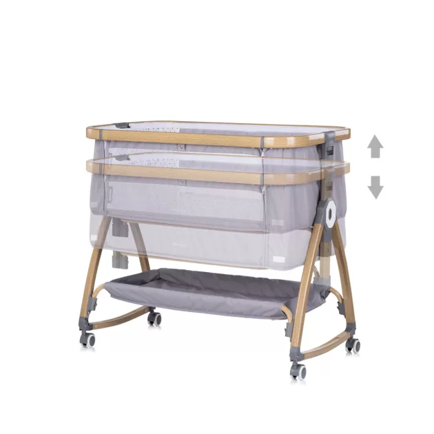 Chipolino Charisma babaöböl - platinum/wood