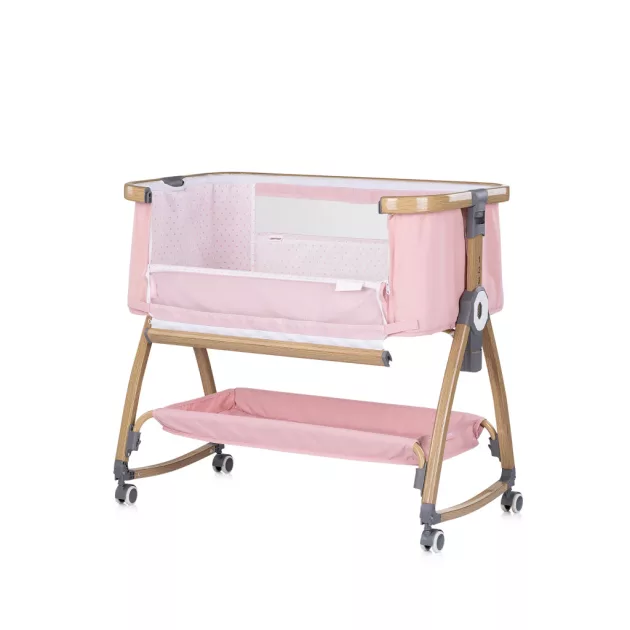 Chipolino Charisma babaöböl - powder pink/wood