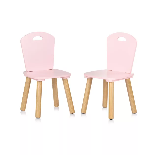 Chipolino Asztalka 2 székkel - pink