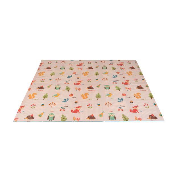 2 oldalas összehajtható játszószőnyeg 180x200cm - Oroszlán