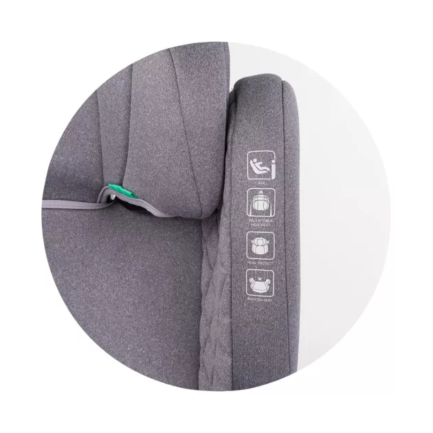 Chipolino Cyber autósülés 100-150cm - platinum
