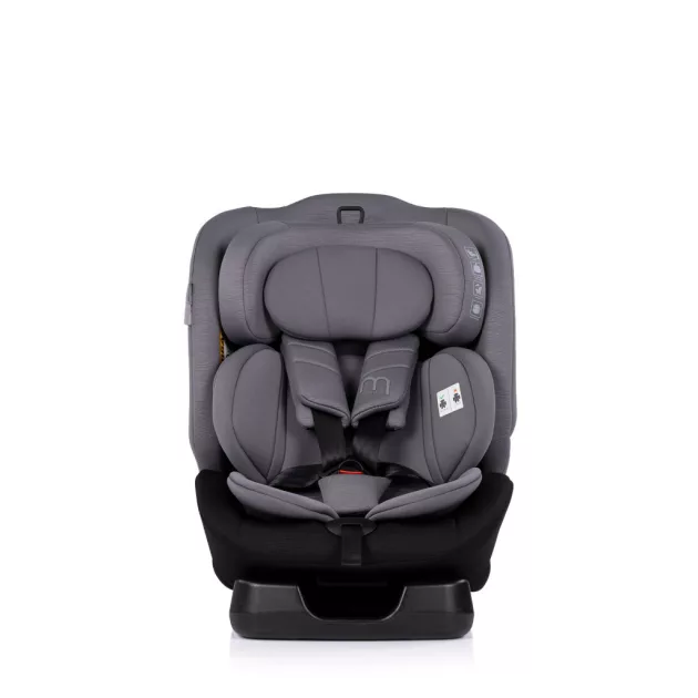 Chipolino Mondial autósülés I-Size 40-150cm - charcoal