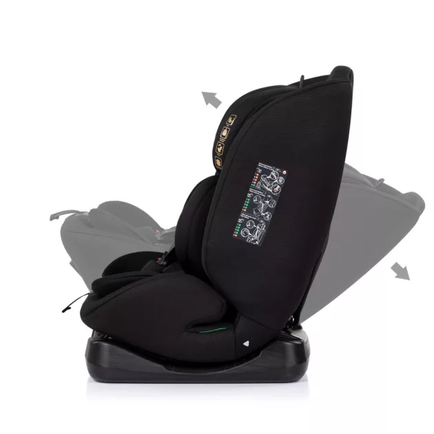 Chipolino Mondial autósülés I-Size 40-150cm - noir