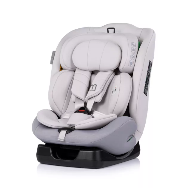 Chipolino Mondial autósülés I-Size 40-150cm - platinum