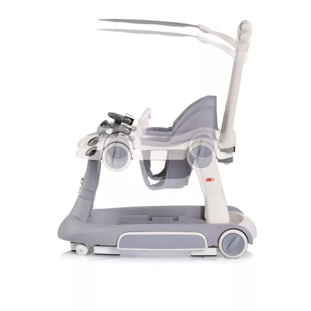 Chipolino Happy Walker bébikomp - grey