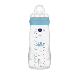 MAM Easy Active Műanyag cumisüveg 330 ml ISCC fiú