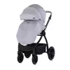 Chipolino Prestige 3az1-ben multifunkciós babakocsi - Platinum