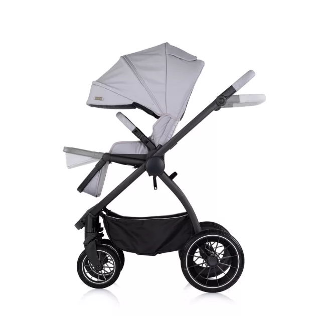 Chipolino Prestige 3az1-ben multifunkciós babakocsi - Platinum