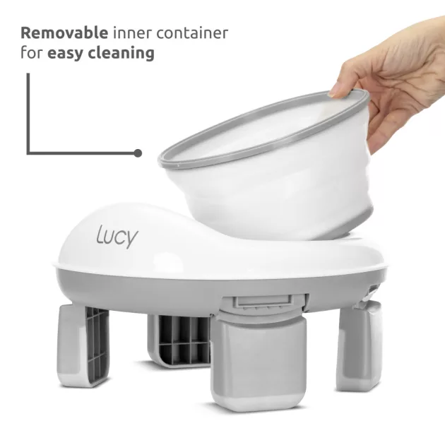 Lorelli Lucy 2 az 1-ben hordozható bili és wc-szűkítő - Grey