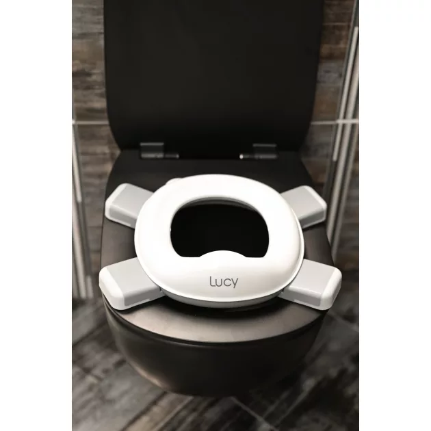 Lorelli Lucy 2 az 1-ben hordozható bili és wc-szűkítő - Grey