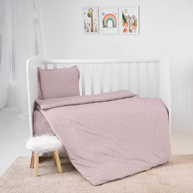 Lorelli 3 részes ágynemű garnitúra - Pink Sky