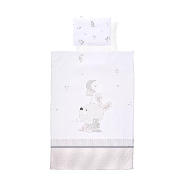 Lorelli 4 részes ágynemű garnitúra - Little Rabbits Grey