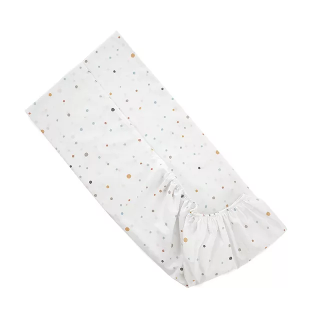 Lorelli gumis lepedő 60x120 + 15cm - Happy Friends Blue