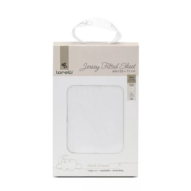 Lorelli gumis lepedő 60x120x15 - White