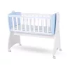 Lorelli First Dreams ringatható bölcső 105x55 - White / Baby Blue