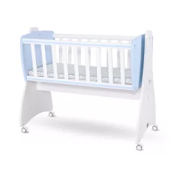   Lorelli First Dreams ringatható bölcső 105x55 - White / Baby Blue