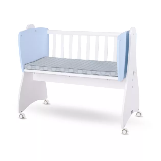 Lorelli First Dreams ringatható bölcső 105x55 - White / Baby Blue