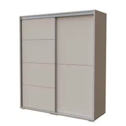   Todi Misty gardróbszekrény 140 cm széles (10 doboz) - Kasmír