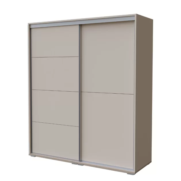 Todi Misty gardróbszekrény 180 cm széles (10 doboz) - Kasmír
