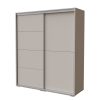 Todi Misty gardróbszekrény 200 cm széles (10 doboz) - Kasmír