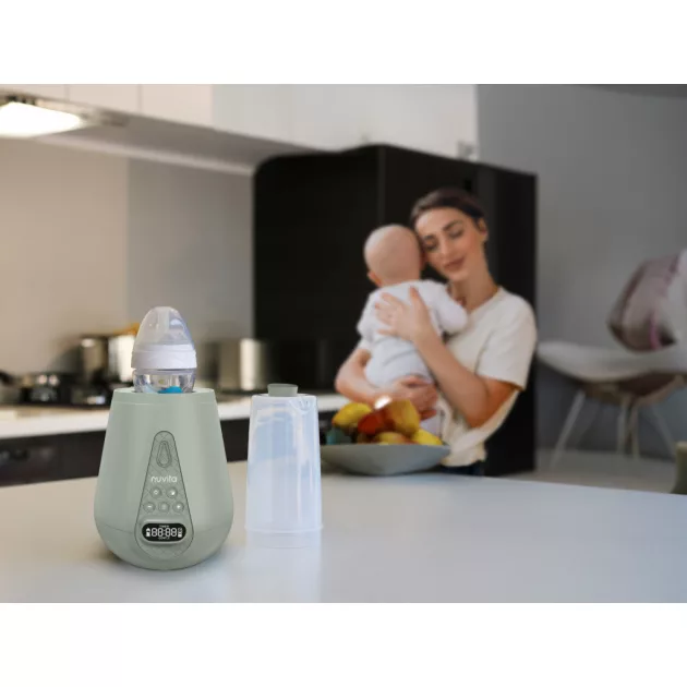 Nuvita digitális cumisüveg-melegítő - 1170 - Sage green