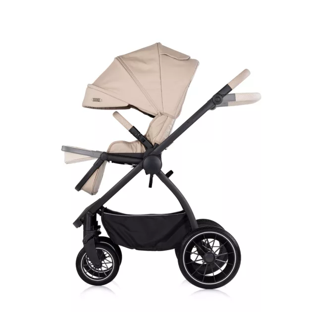 Chipolino Prestige 3az1-ben multifunkciós babakocsi - Latte