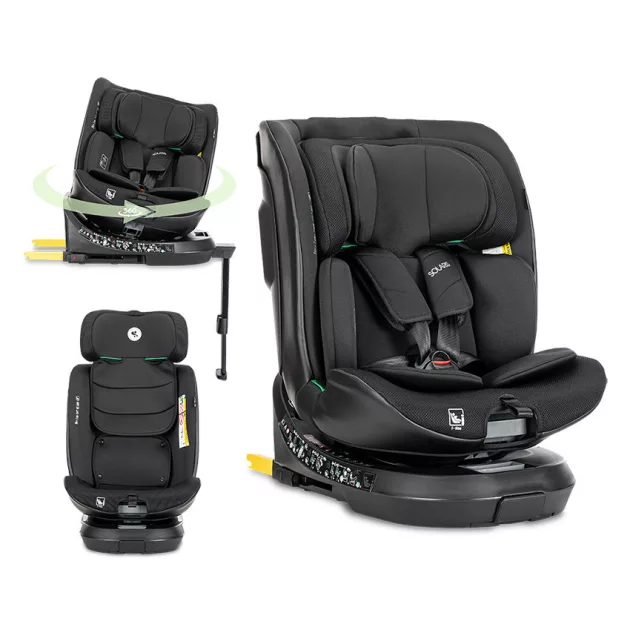 Lorelli Solaris autósülés Isofix 40-150cm - Black