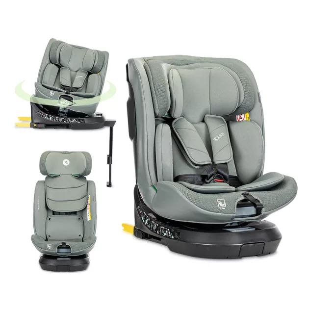 Lorelli Solaris autósülés Isofix 40-150cm - Green