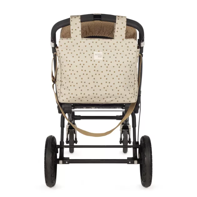 Walking Mum - Pelenkázó táska - Csupaszív M (Fahéj)