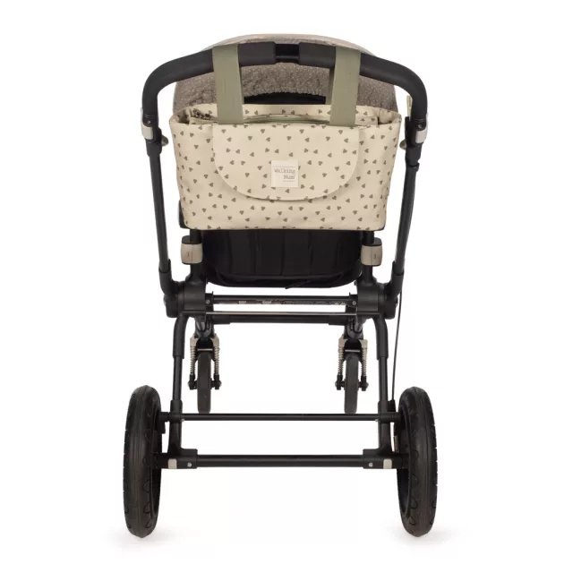 Walking Mum - Babakocsi táska - Csupaszív (Olíva)