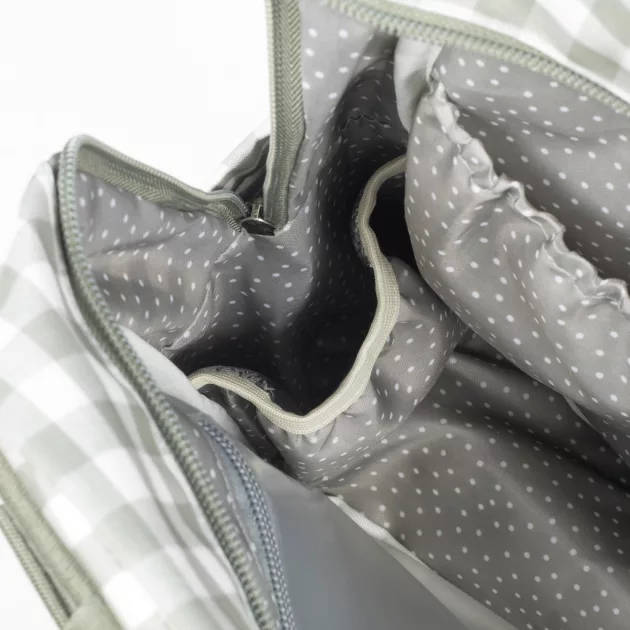 Walking Mum - Pelenkázó hátizsák - Caetana (Oliva)