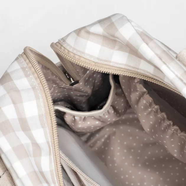 Walking Mum - Pelenkázó hátizsák - Caetana (Bézs)