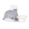 Chipolino Baby Whale bálna alakú bili tetővel - grey