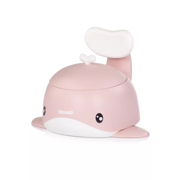 Chipolino Baby Whale bálna alakú bili tetővel - pink