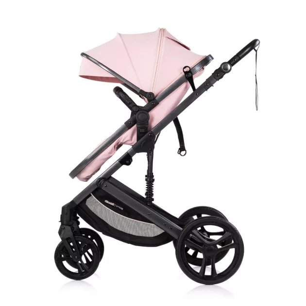 Chipolino Amore babakocsi mózessé alakítható sportrésszel - Powder pink