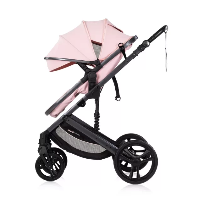 Chipolino Amore babakocsi mózessé alakítható sportrésszel - Powder pink