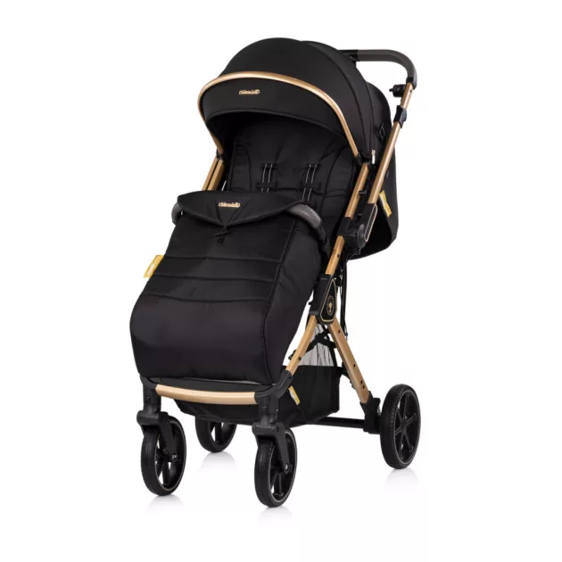 Chipolino Omnia átfordítható sport babakocsi - noir