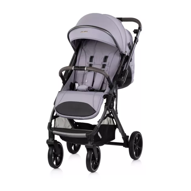 Chipolino Omnia átfordítható sport babakocsi - platinum