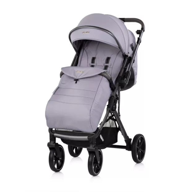 Chipolino Omnia átfordítható sport babakocsi - platinum