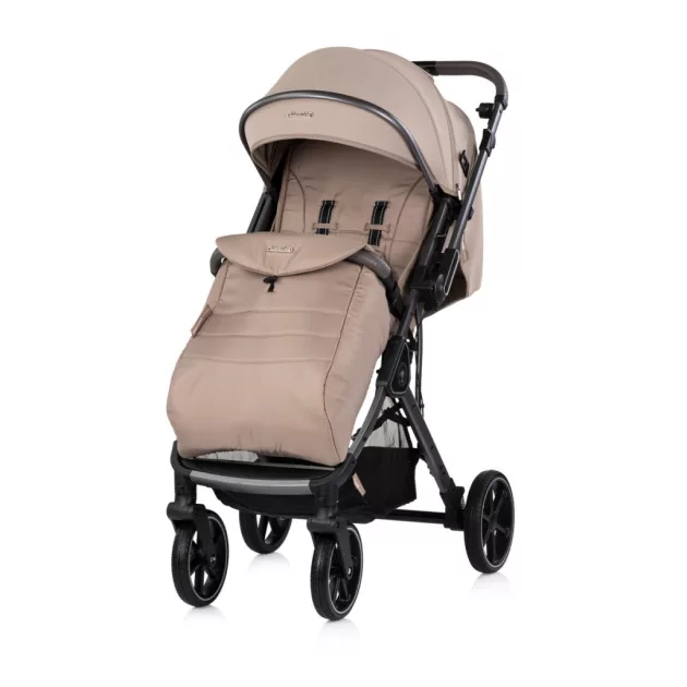 Chipolino Omnia átfordítható sport babakocsi - latte