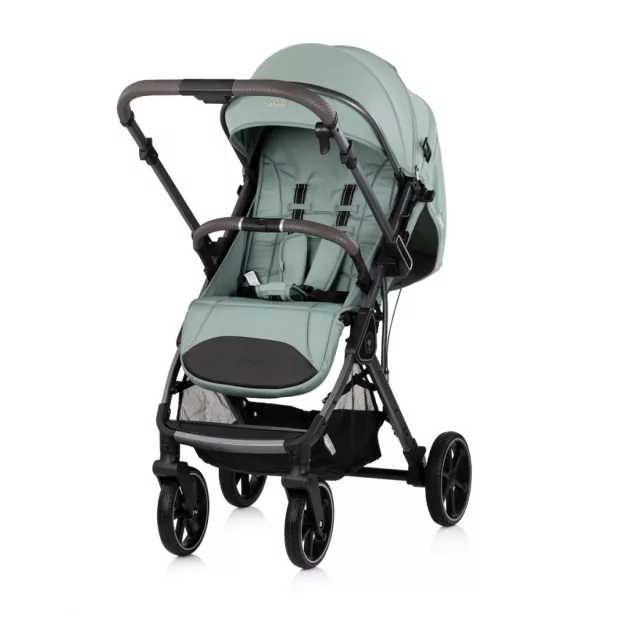 Chipolino Omnia átfordítható sport babakocsi - matcha