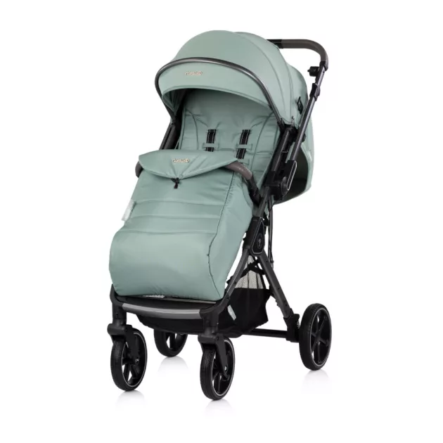 Chipolino Omnia átfordítható sport babakocsi - matcha