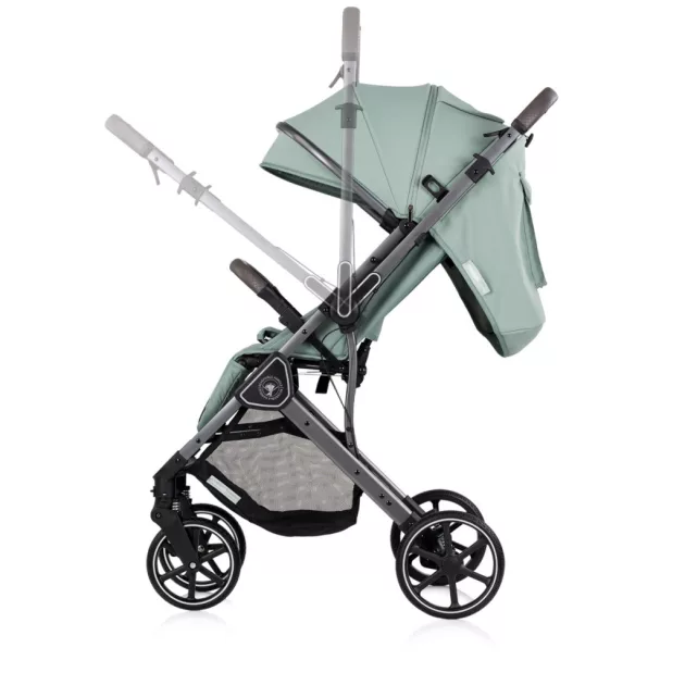 Chipolino Omnia átfordítható sport babakocsi - matcha