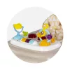 Chipolino Baby Steps zenélő bébikomp - Beige