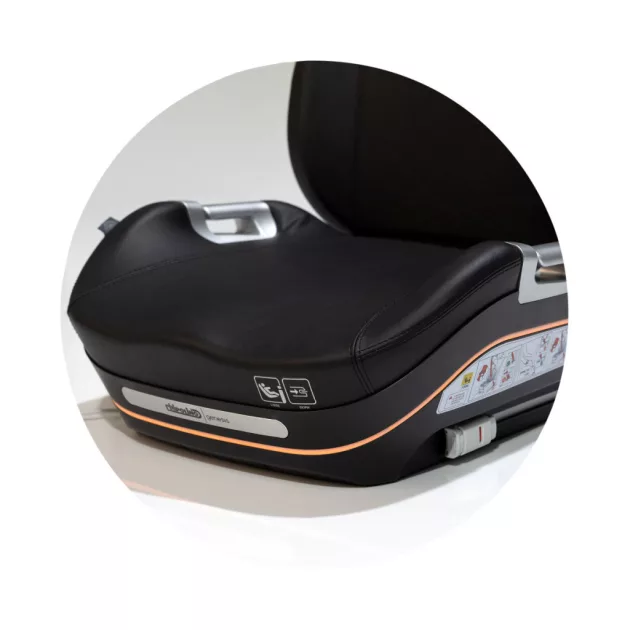 Chipolino Genesis Smart I-Size Isofix gyerekülés 125-150 cm hőszabályozással - Noir