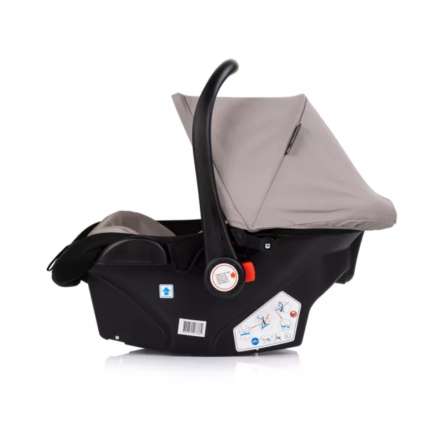 Chipolino Amore autóshordozó adapterrel 40-87cm - Latte